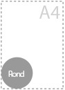 Rond +- 10 cm<br/><span style='font-size:11px;'>(&Oslash; 10cm)</span>